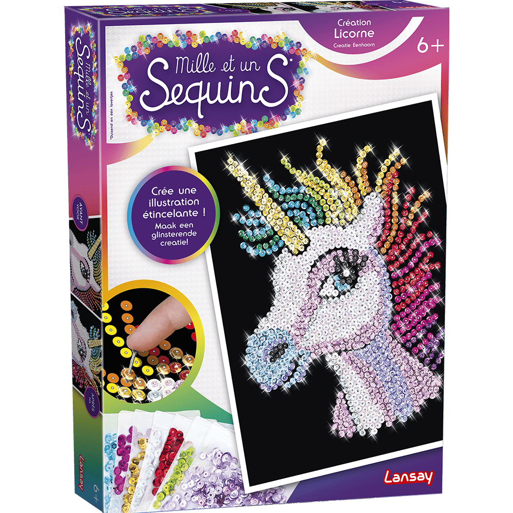 Licorne magique à peindre, 1 unité – Shimmer'n Sparkle : Cadeaux pour tout  petits