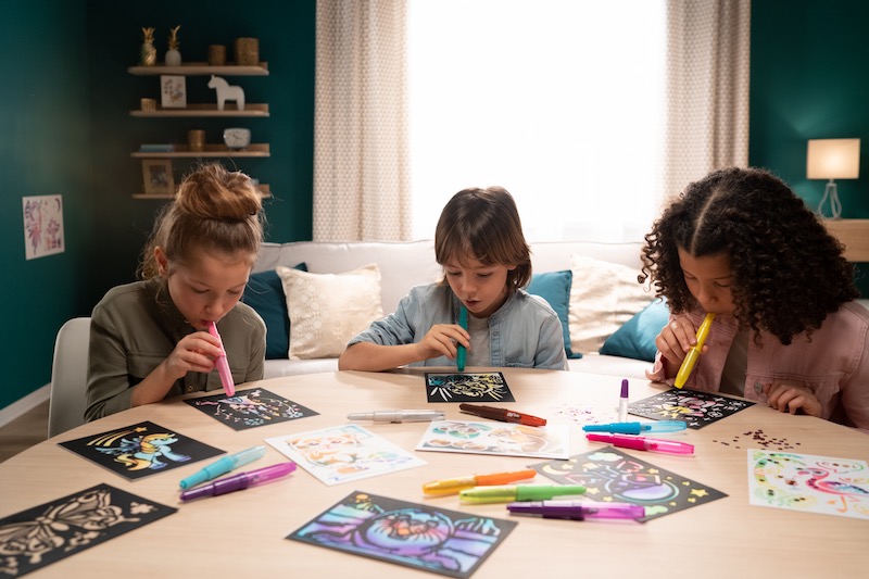 Blopens - Set d'Activités Chevaux bons - Dessins et Coloriages - Dès 5 ans  - Lansay