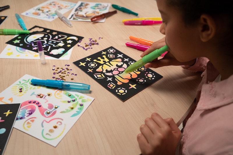 Jeu créatif Lansay Blopens Set d'activités Sequins - Autres jeux