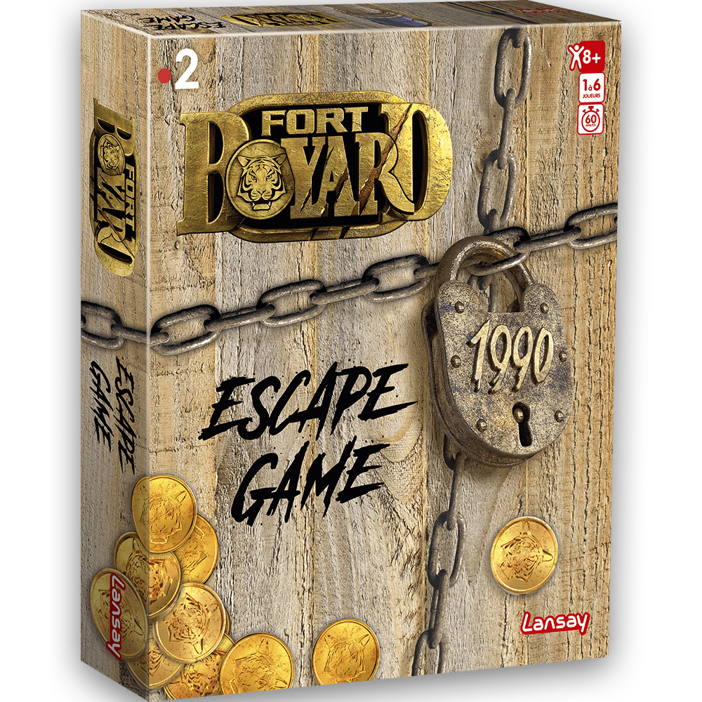 Ludicbox - escape-box-fort-boyard par 404 Editions - Escape