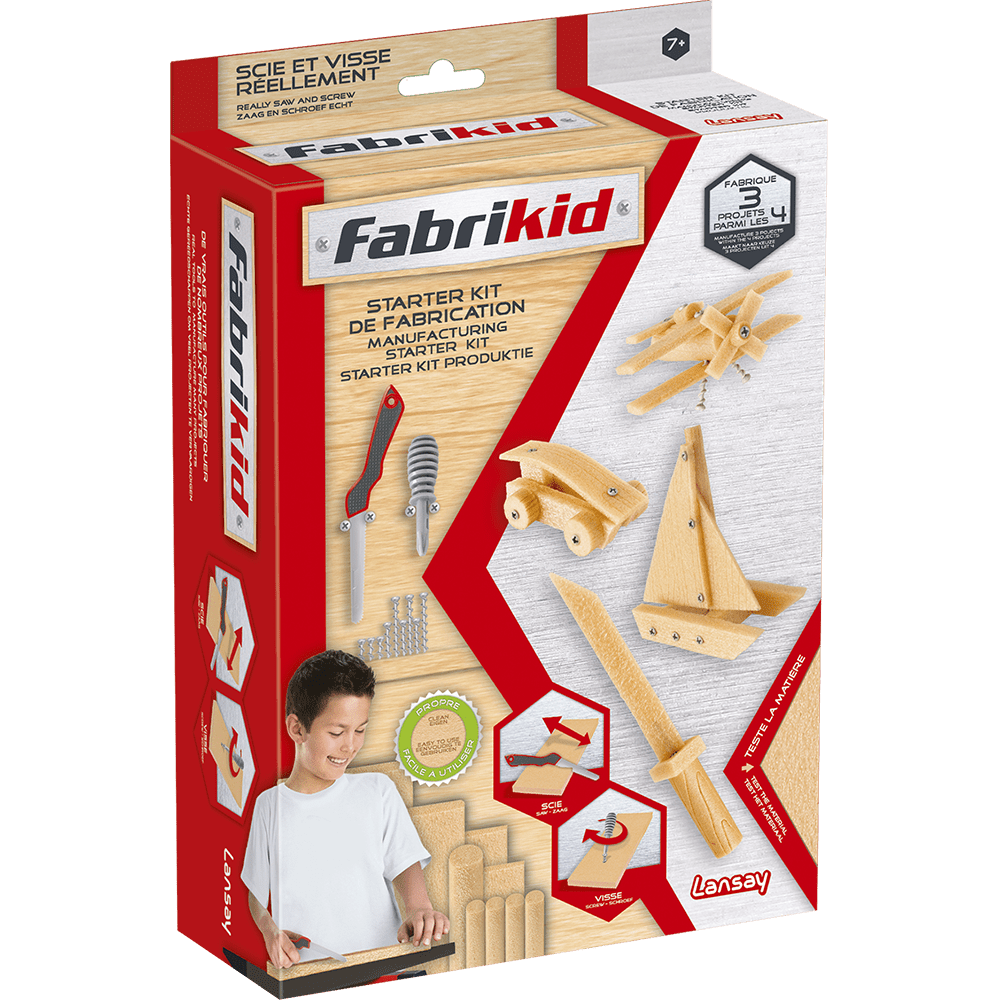 Fabrikid - Kit de fabrication - Lansay : : Jouets