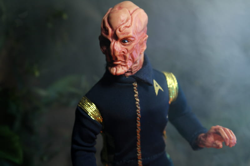 Mego figurine Saru star trek lansay