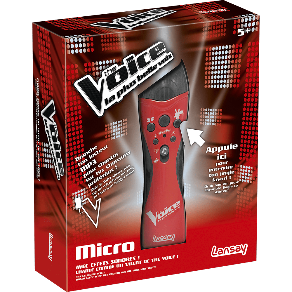 Soldes Lansay Micro sur pied The Voice (17559) 2024 au meilleur prix sur