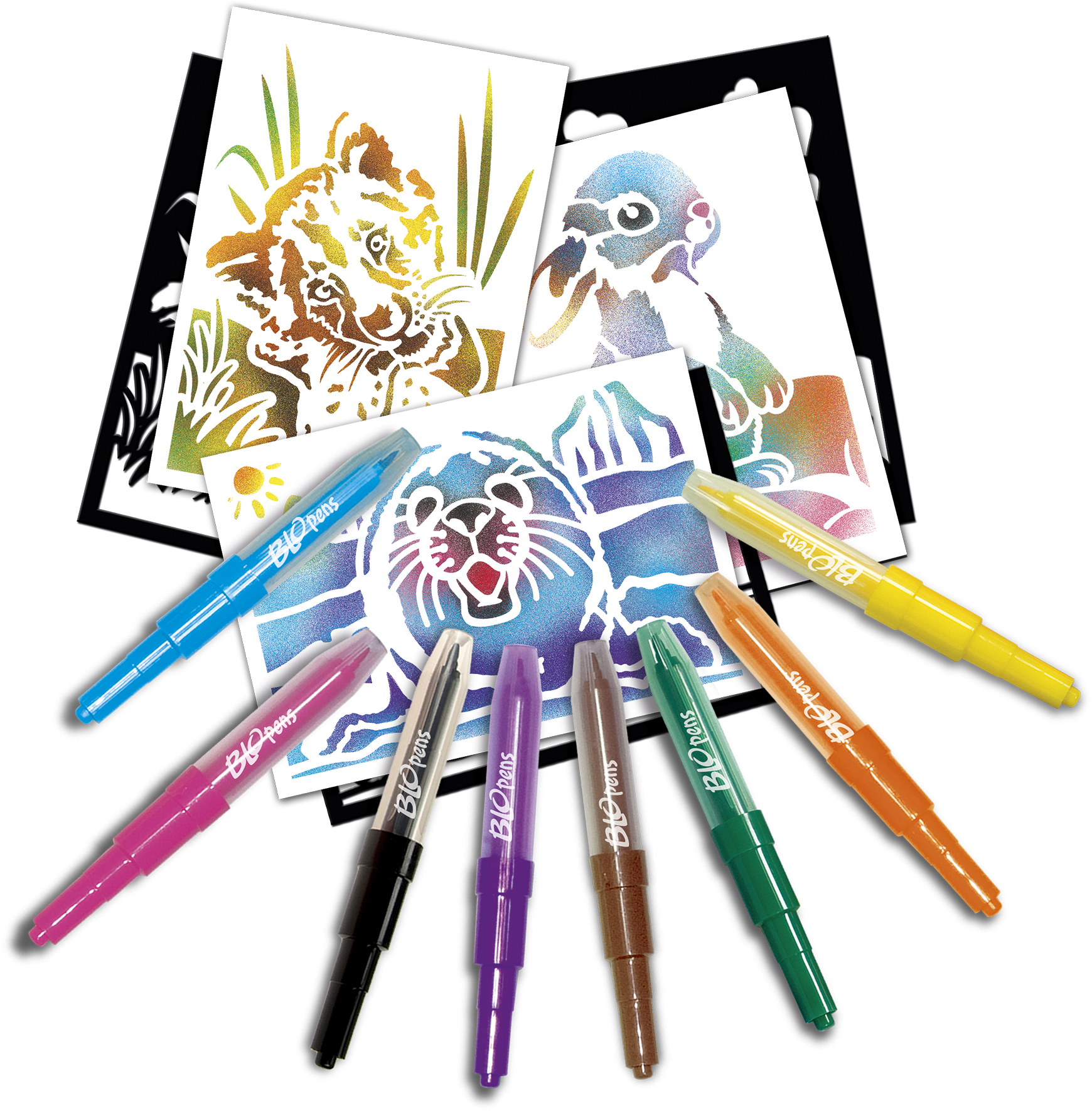 Blopens - Mon Kit Mini Blopens - Dessins et Coloriages - Dès 5 ans - Lansay  : : Jeux et Jouets