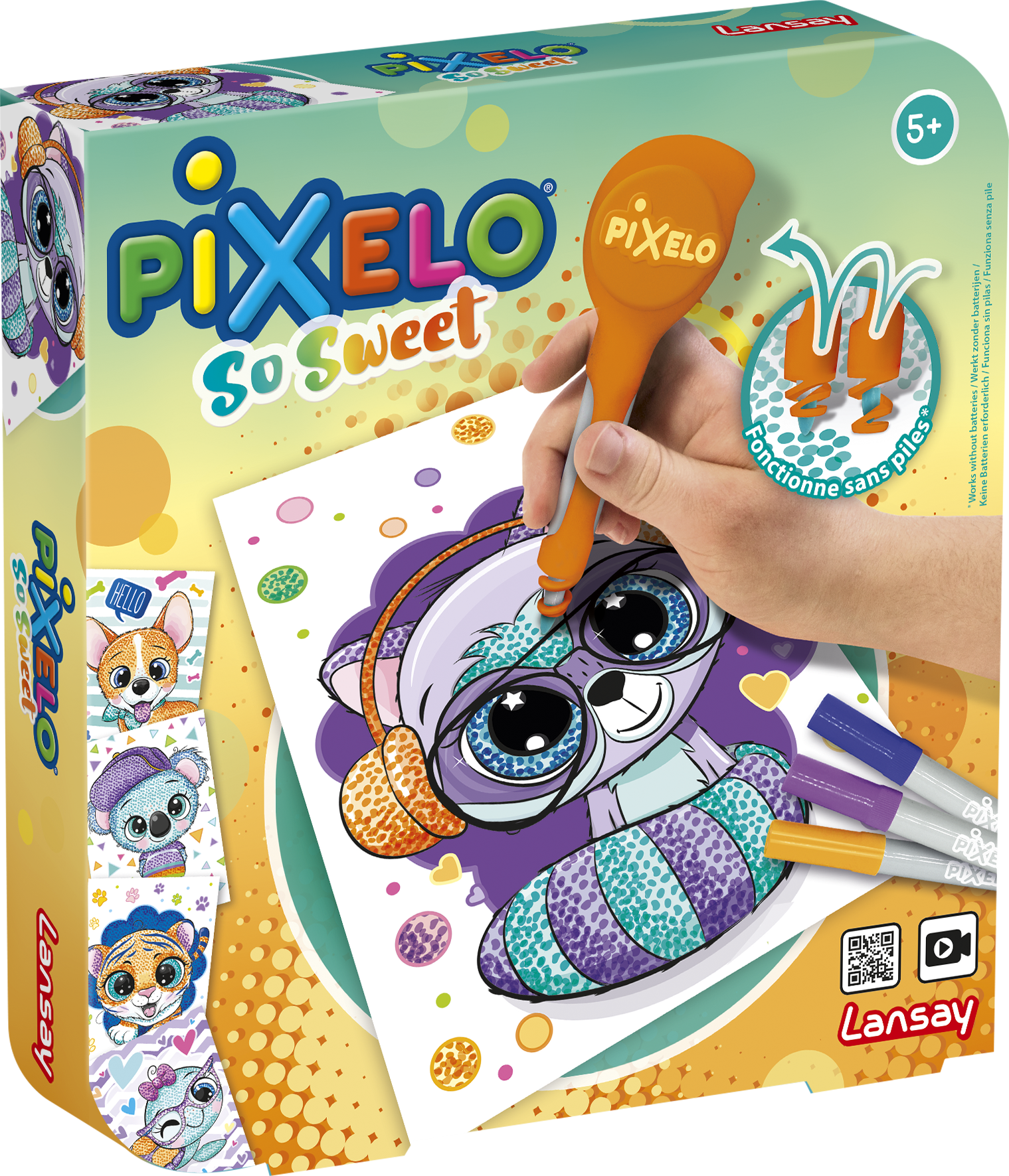 Lansay - Pixelo - Metallic Set : : Toys & Games