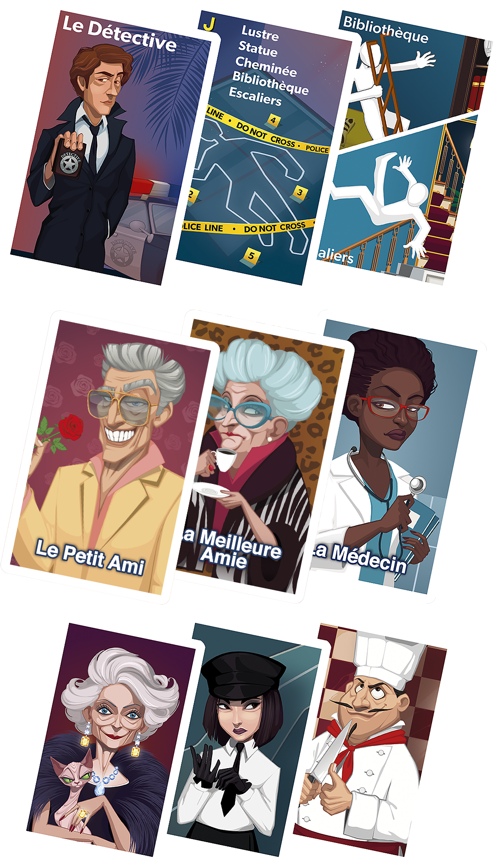 Course à l'héritage jeu de société famille