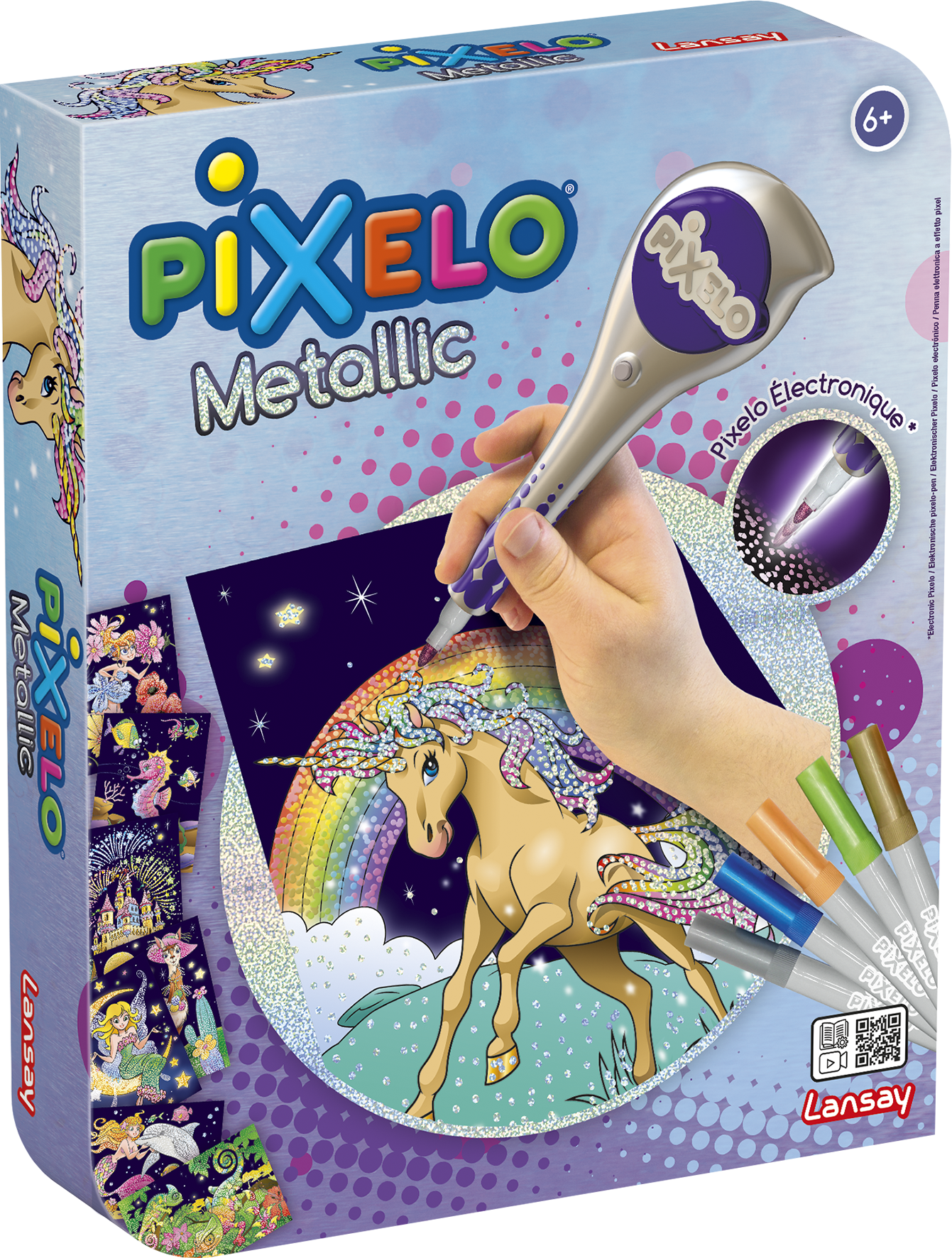 Lansay Pixelo Coffret Metallic pixelo metallic pastels