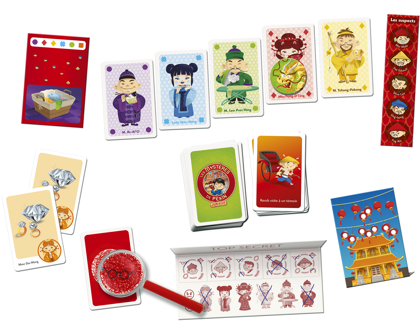 Les Mystères de Pékin: Jeu de Cartes Back 73961 - Images - Les Mystères de  Pékin: Jeu de Cartes (2019) - Jeux de Cartes 