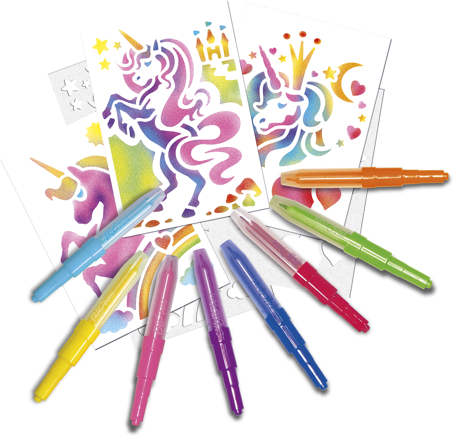 Blopens - set d'activites chevaux fantastiques