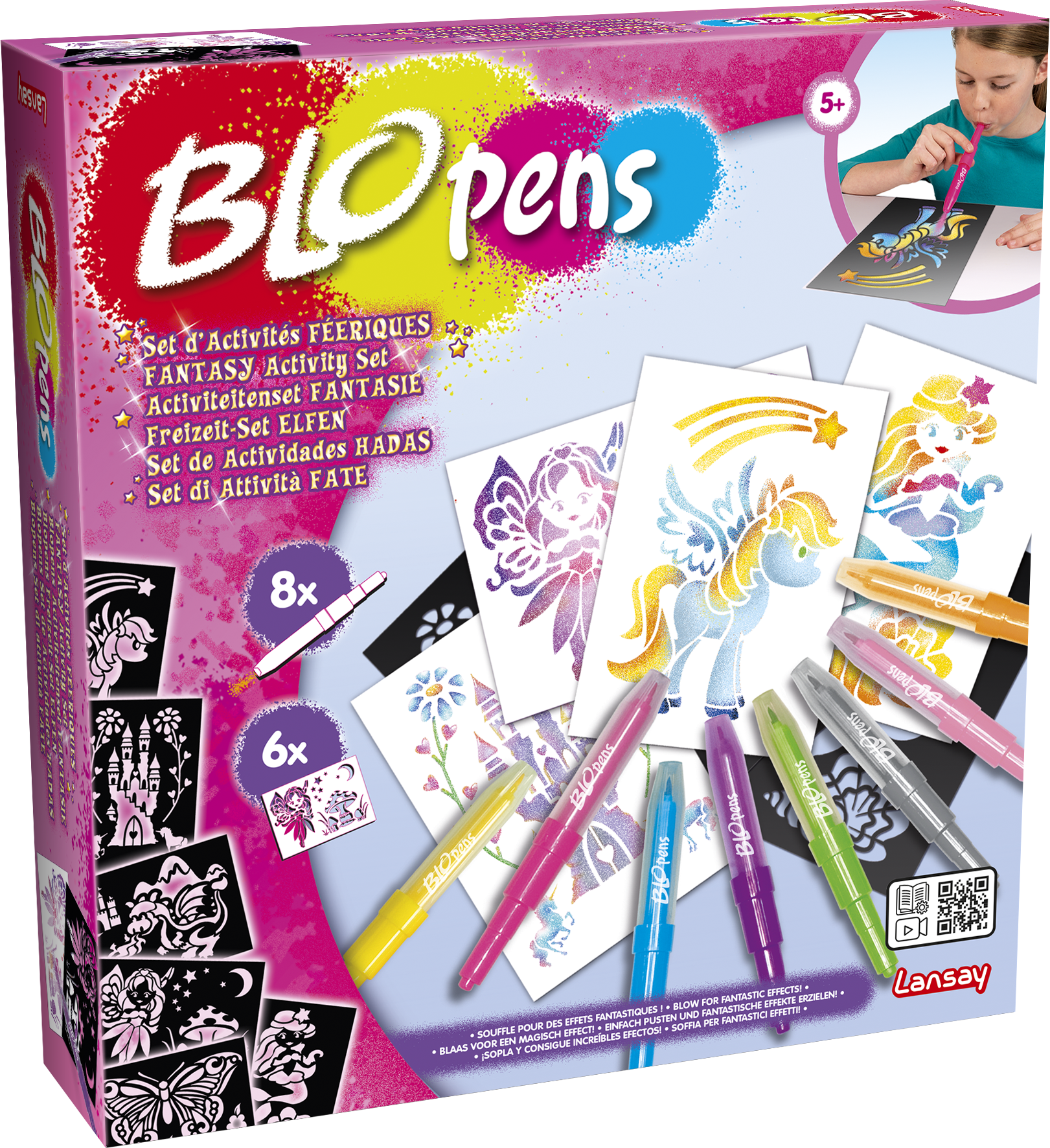 Lansay Blopens Activities Féeriques