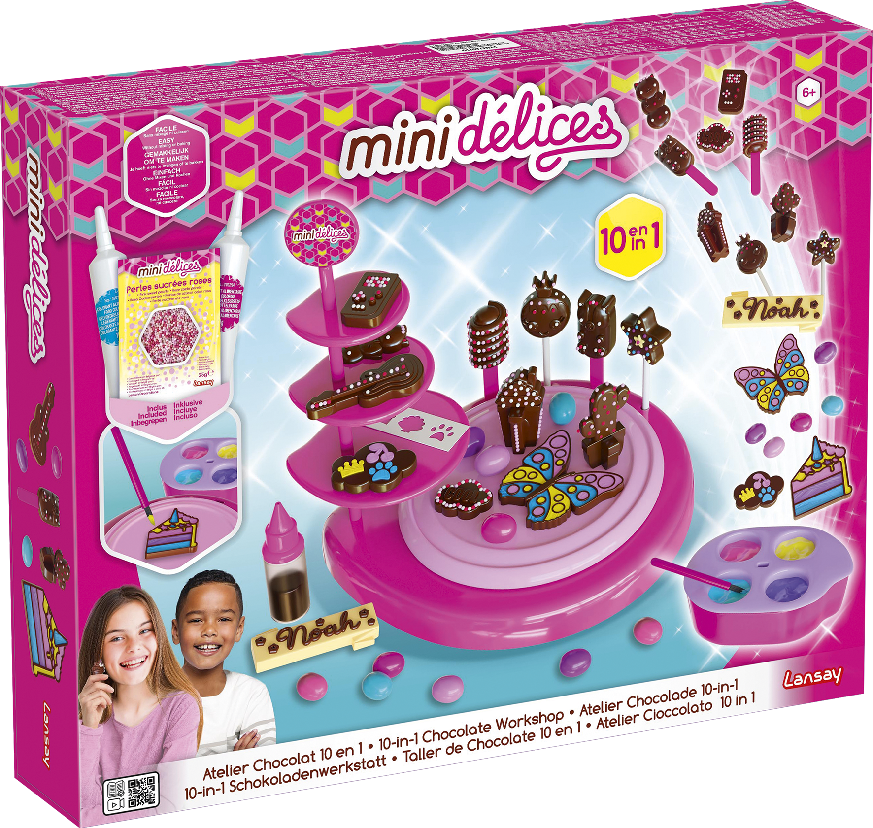 Atelier Choco-féérique Mini Délices Lansay : King Jouet, Cuisine