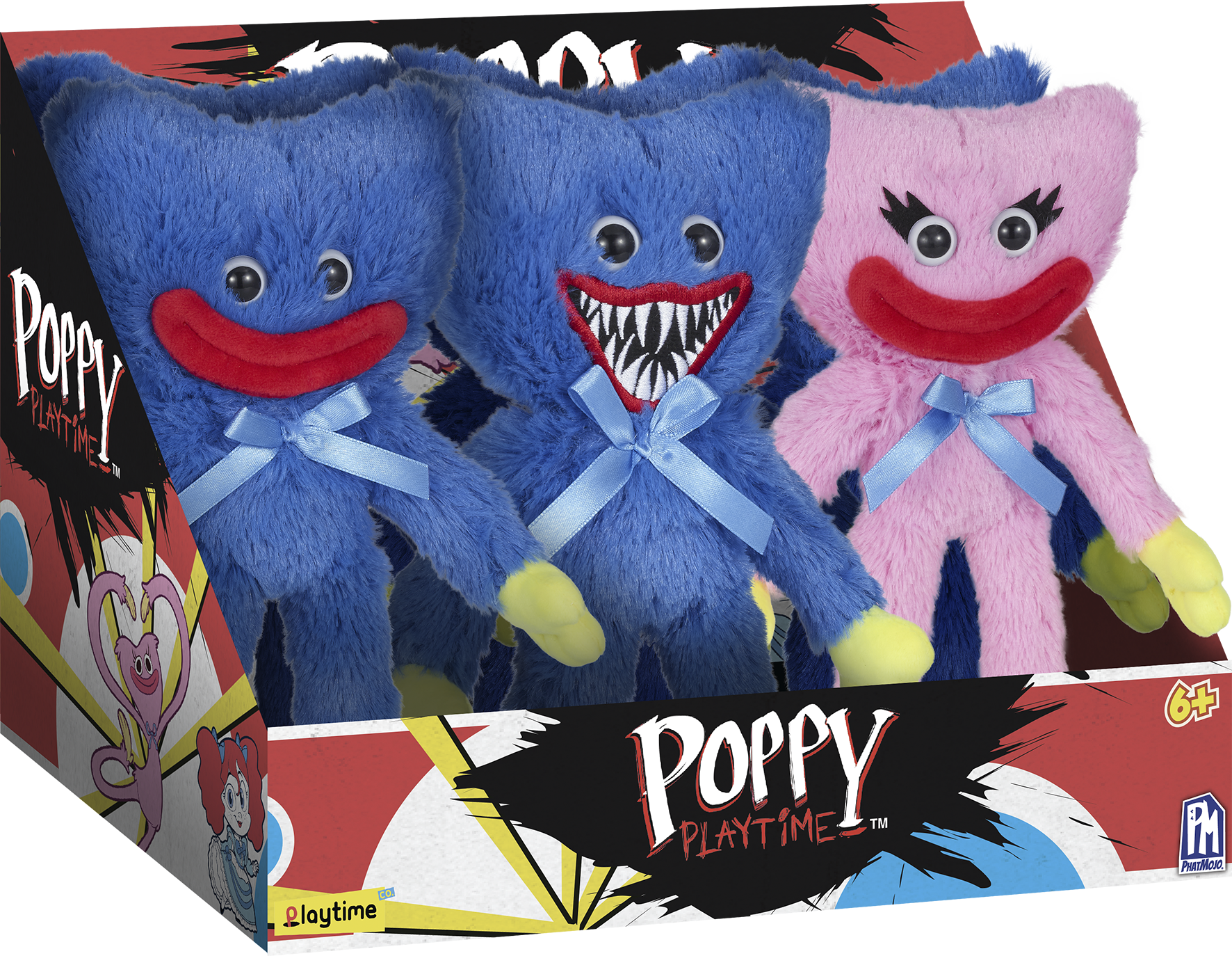 Poppy Playtime Huggy Wuggy Peluche Jouet Dessin Animé Peluche Monstre  Poupée En Peluche