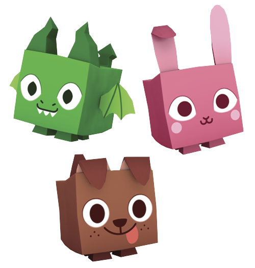 Pet Simulator X, jeu vidéo, collection, animaux, unboxing, roblox, trésor