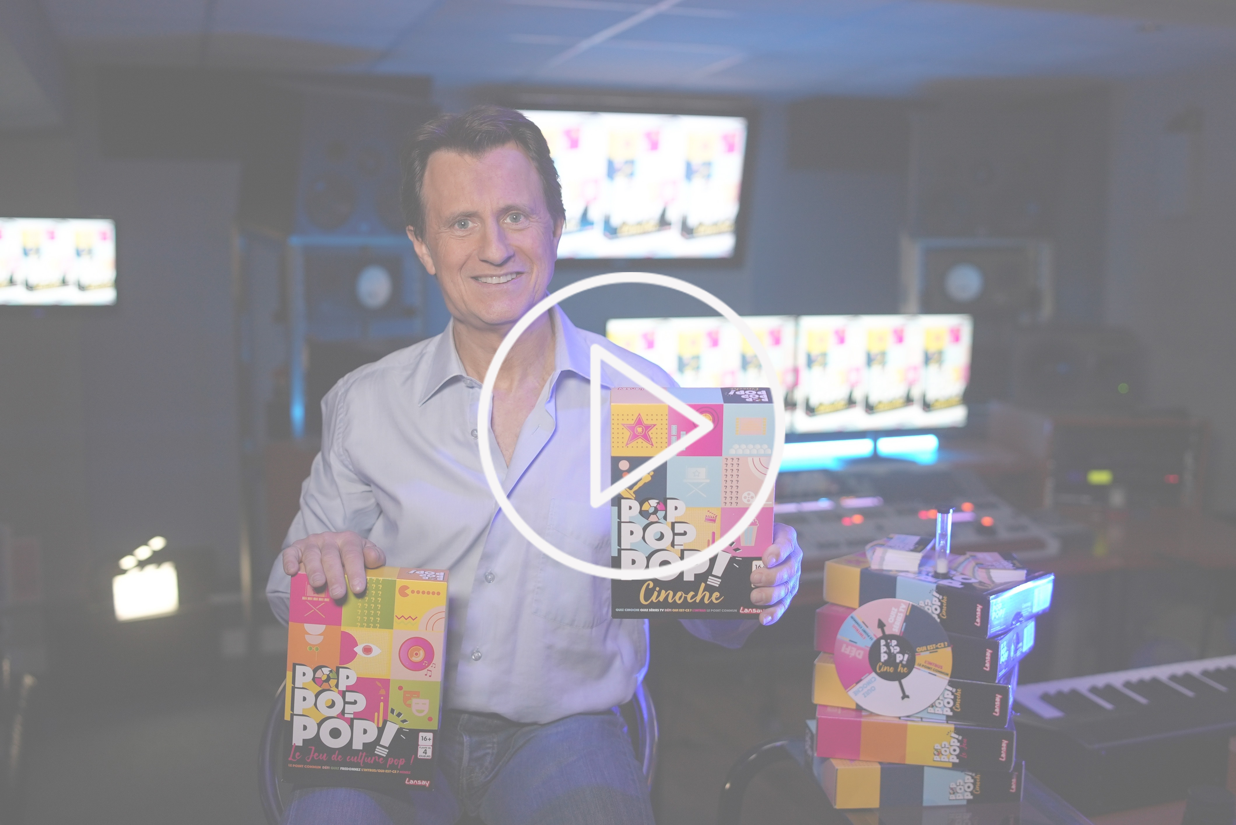 Pop pop pop, jeu de société, connaissance, famille, quiz, ambiance, jeu de soirée, culture populaire, cinéma, sport, littérature, musique