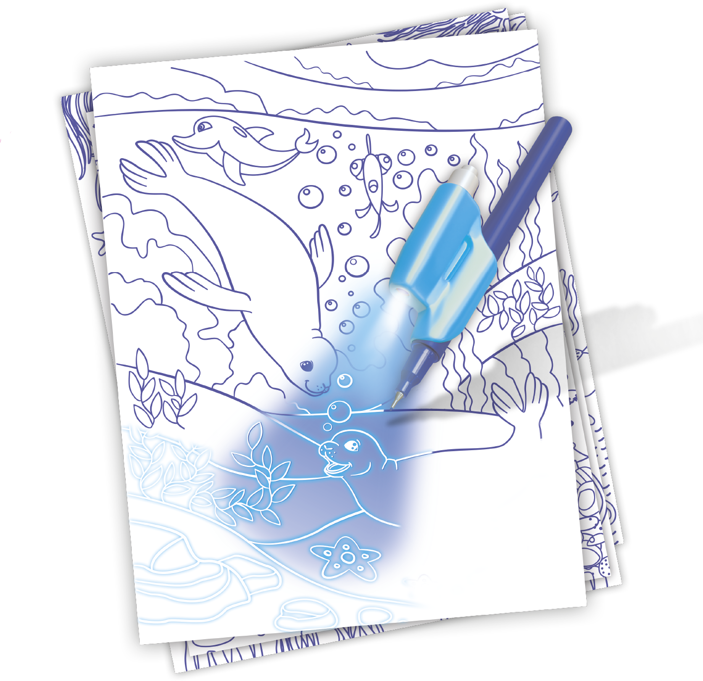 Magic lign, dessin, loisirs créatif, enfant, coloriage, feutres