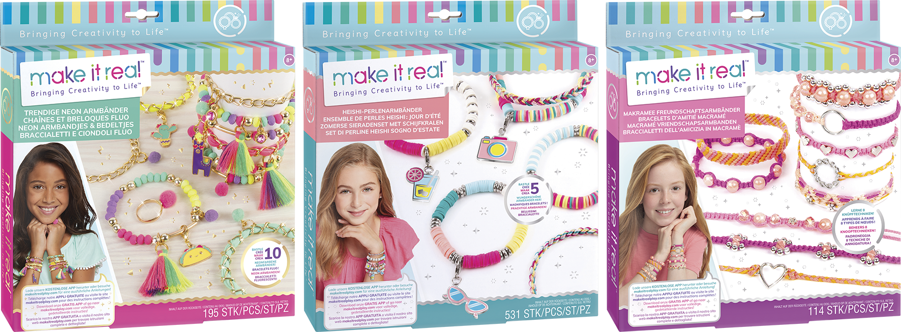 Make It Real, bijoux, DIY, loisirs créatifs, perles, fashion, style, mode