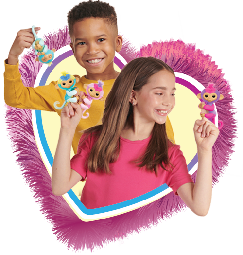 Fingerlings, jouet connecté, singe, jouet électronique, 5 ans, jouet interactif