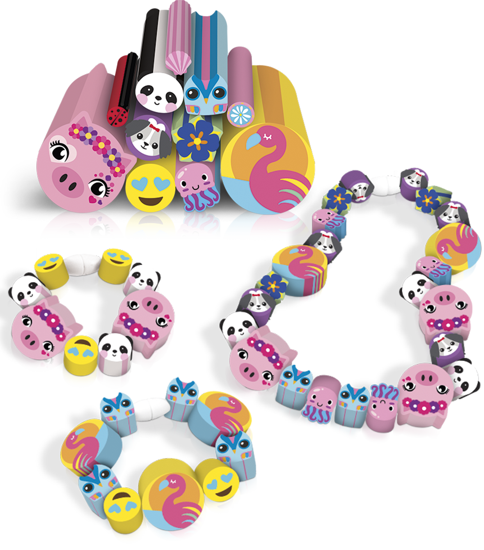 Cutie Stix, bijoux, perles, loisirs créatif, création bijoux enfant