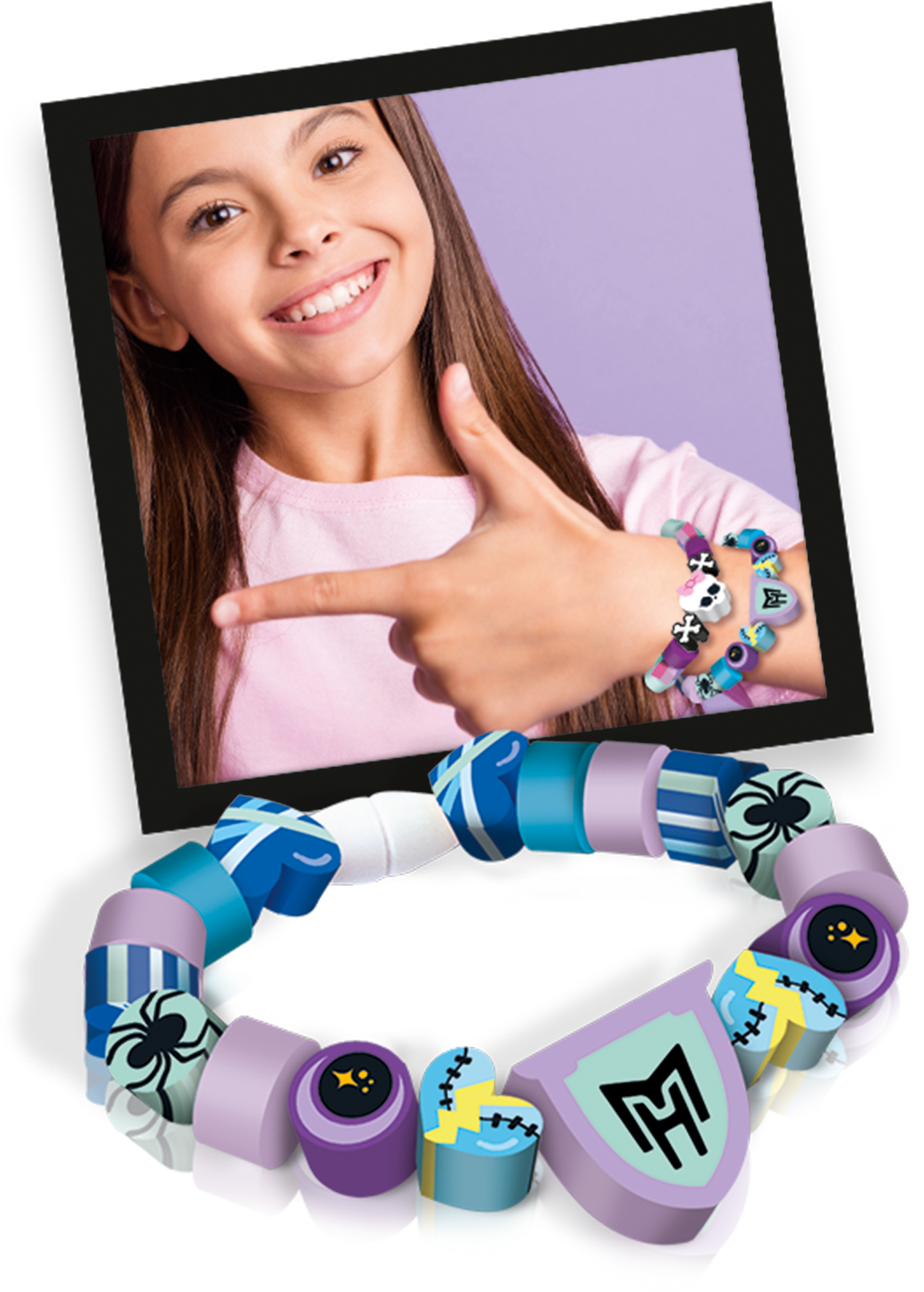 Cutie Stix, monster high, bijoux, perles, loisirs créatif, création bijoux enfant