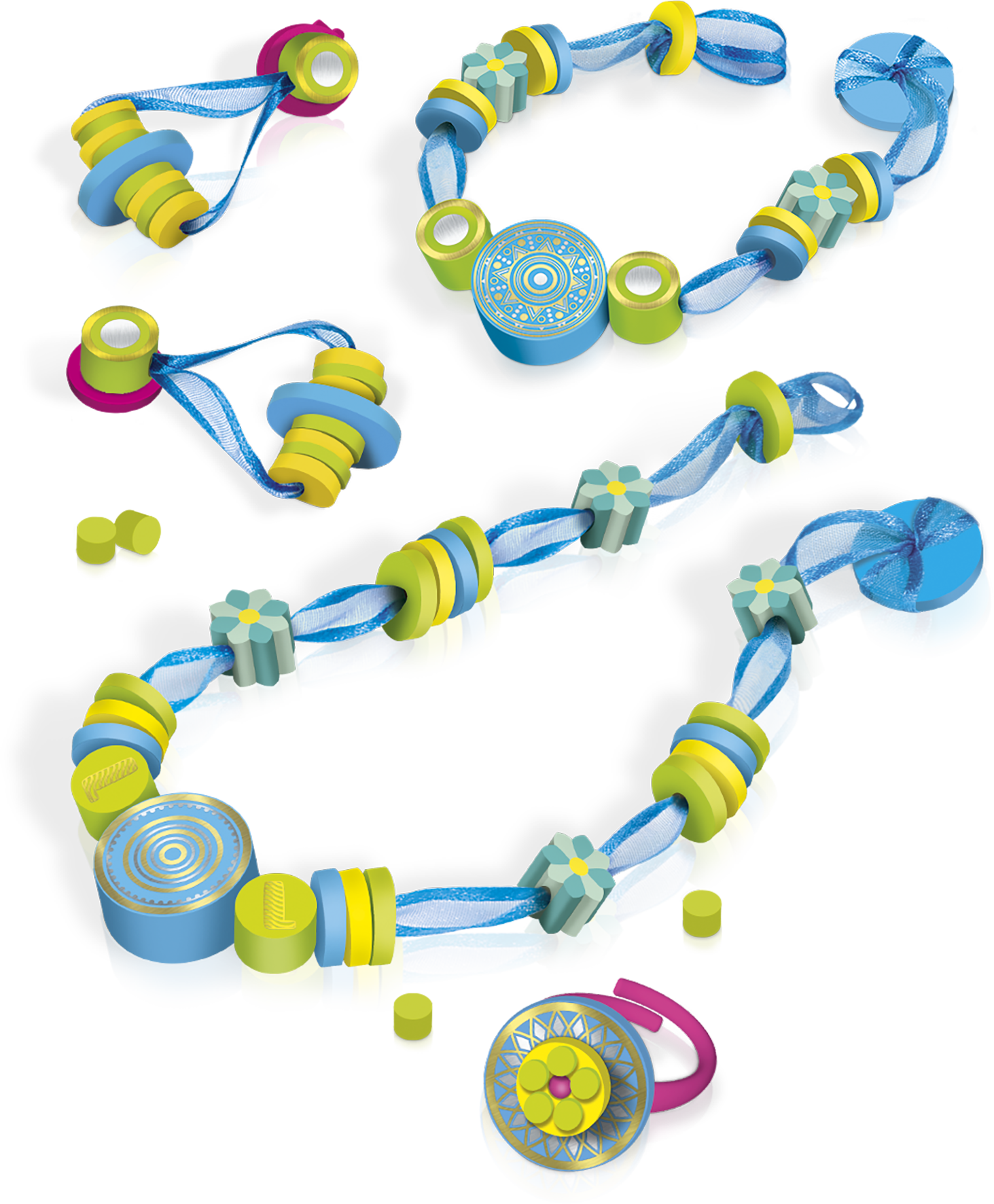 Cutie Stix, bijoux, perles, loisirs créatif, création bijoux enfant