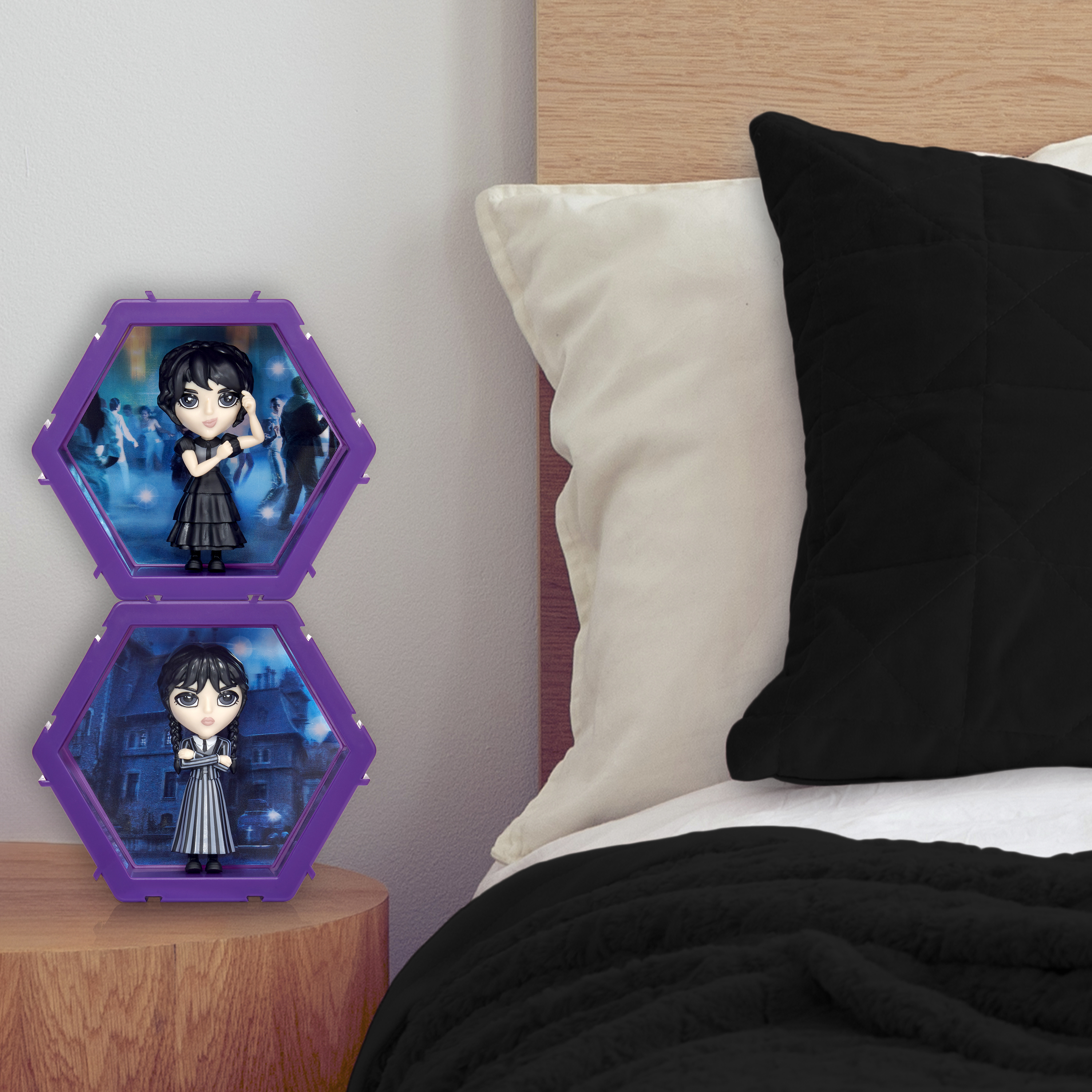 Wednesday, mercredi addams, série Netflix, figurine de collection, jouets, déco chambre, la chose