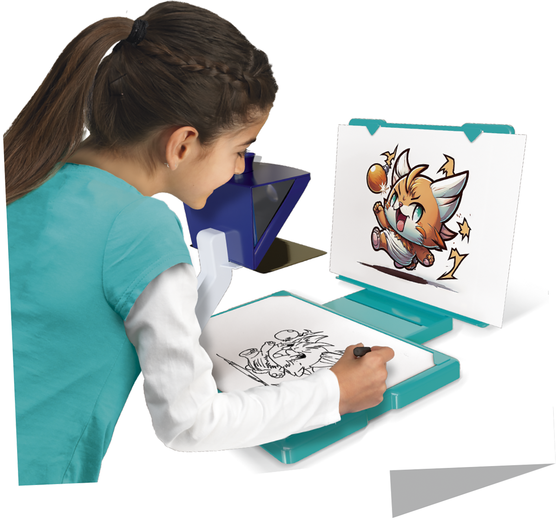 Magic lign, repro master, dessin, coloriage, projecteur enfant, feutres, jouet enfant 5 ans