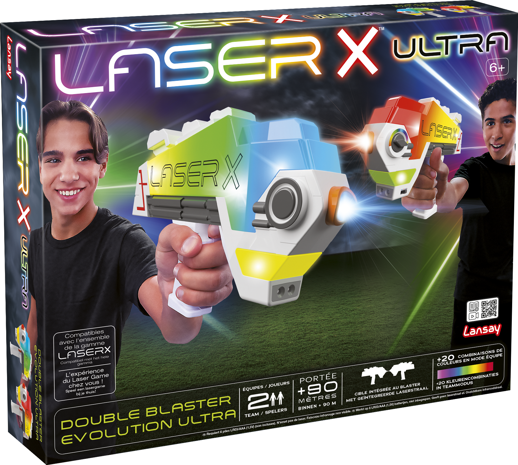 Promo Laser X Double Blaster évolution chez La Grande Récré