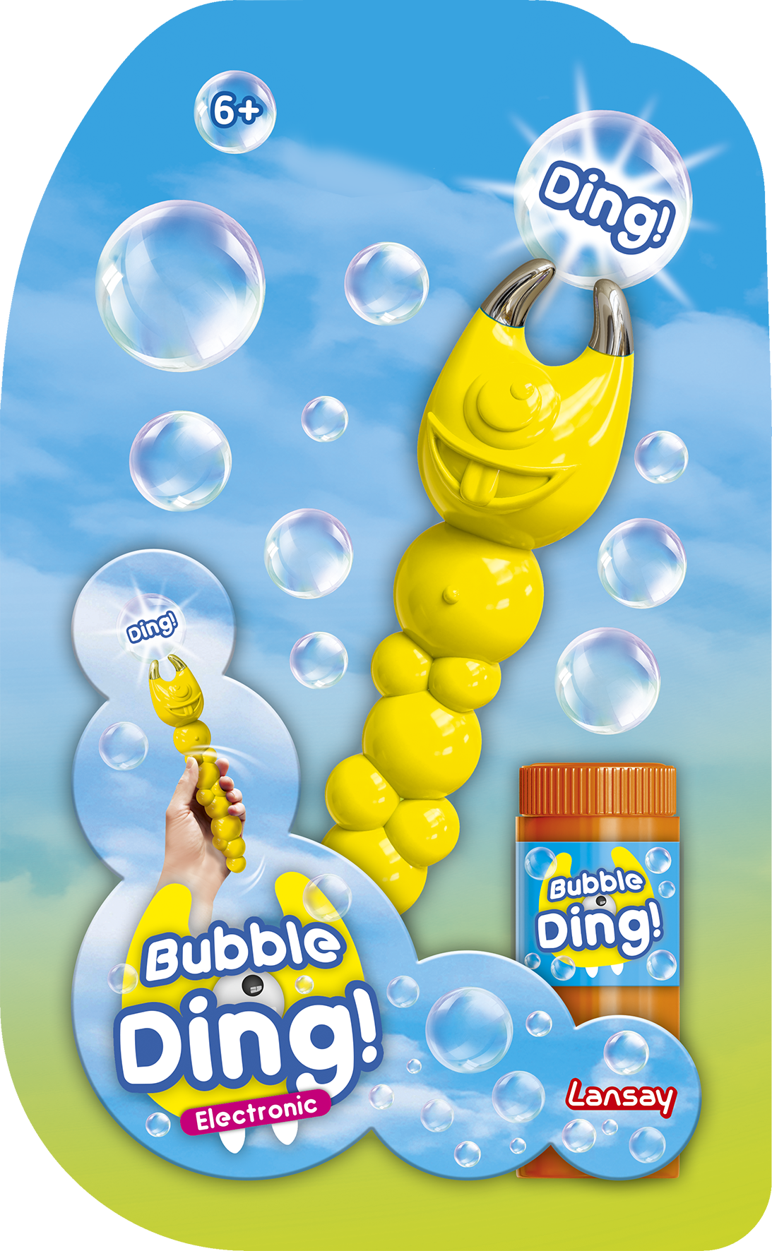 Bubble Ding, bulles, bulle de savon, jeu plein air, jeu extérieur enfant