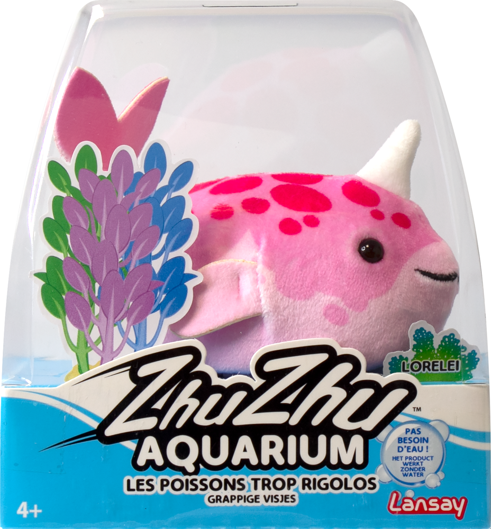 Zhuzhu Aquarium, jouet, peluche électronique, peluche poisson, 3 ans, narval