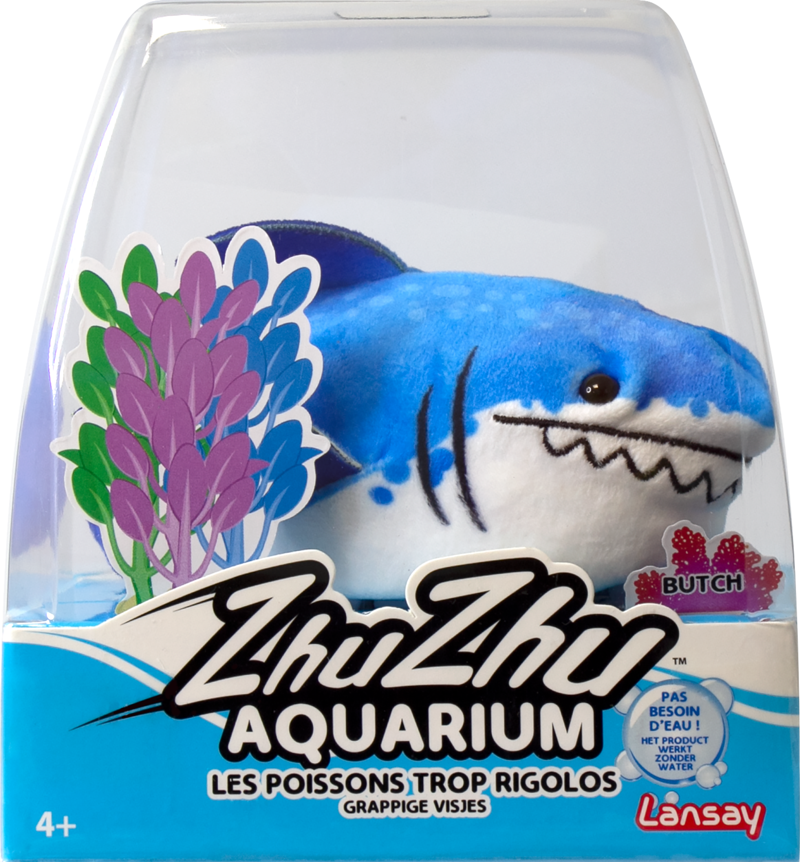Zhuzhu Aquarium, jouet, peluche électronique, peluche poisson, 3 ans, requin