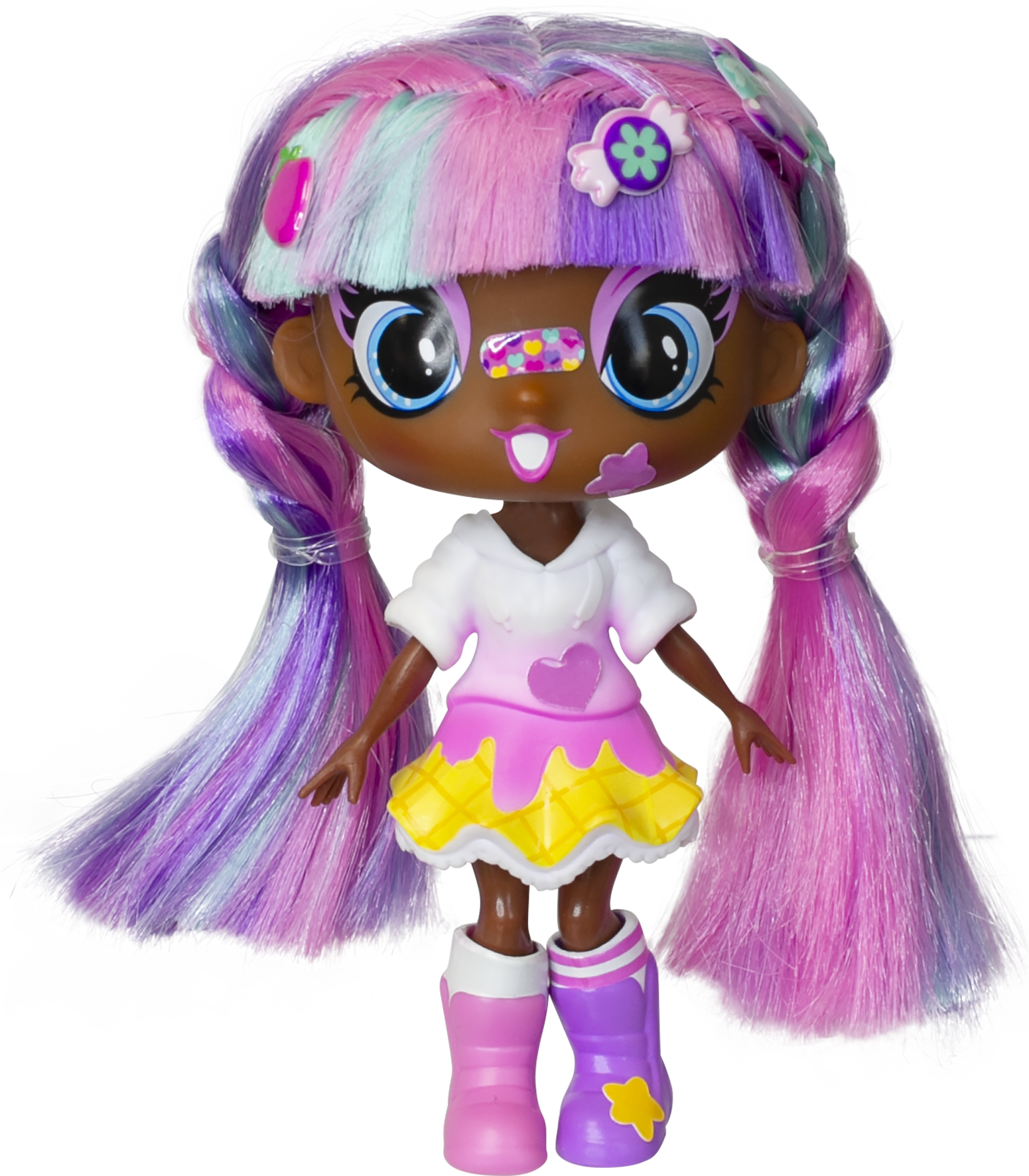 Decora Girlz, poupée mannequin personnalisable, poupée à coiffer, tête à coiffer, fille 4 ans