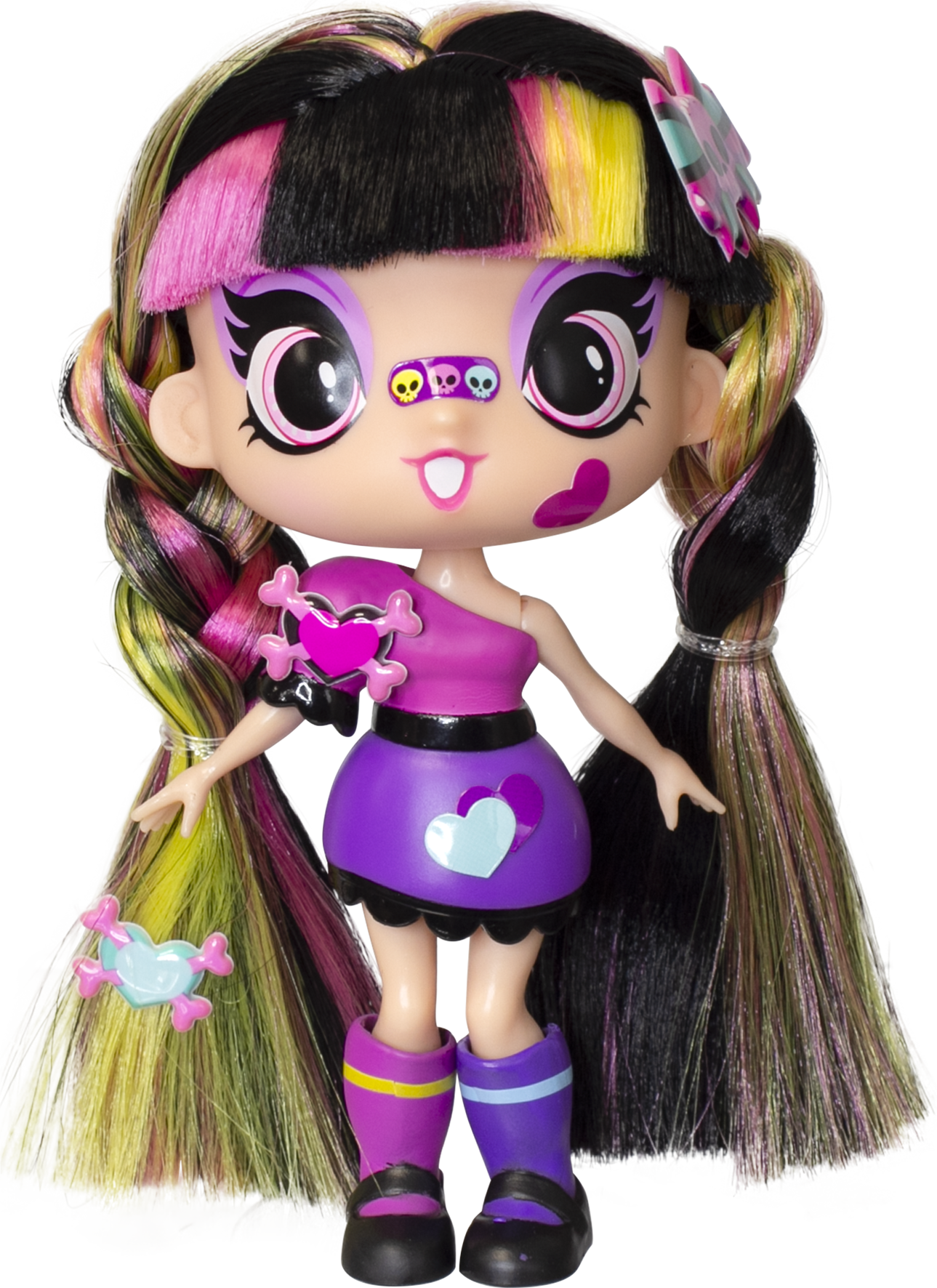 Decora Girlz, poupée mannequin personnalisable, poupée à coiffer, tête à coiffer, fille 4 ans