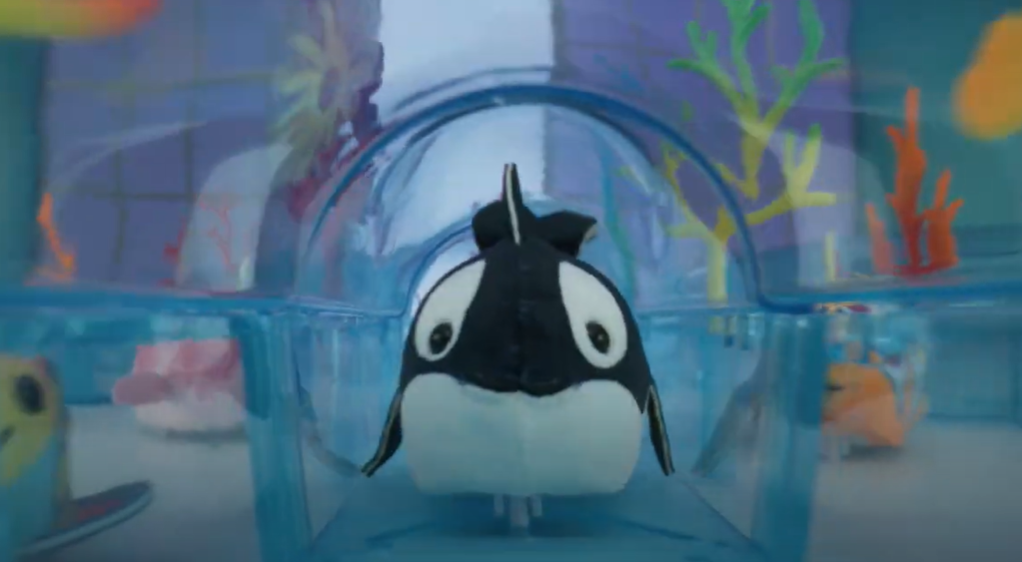 Zhuzhu Aquarium, jouet, peluche électronique, peluche poisson, 3 ans