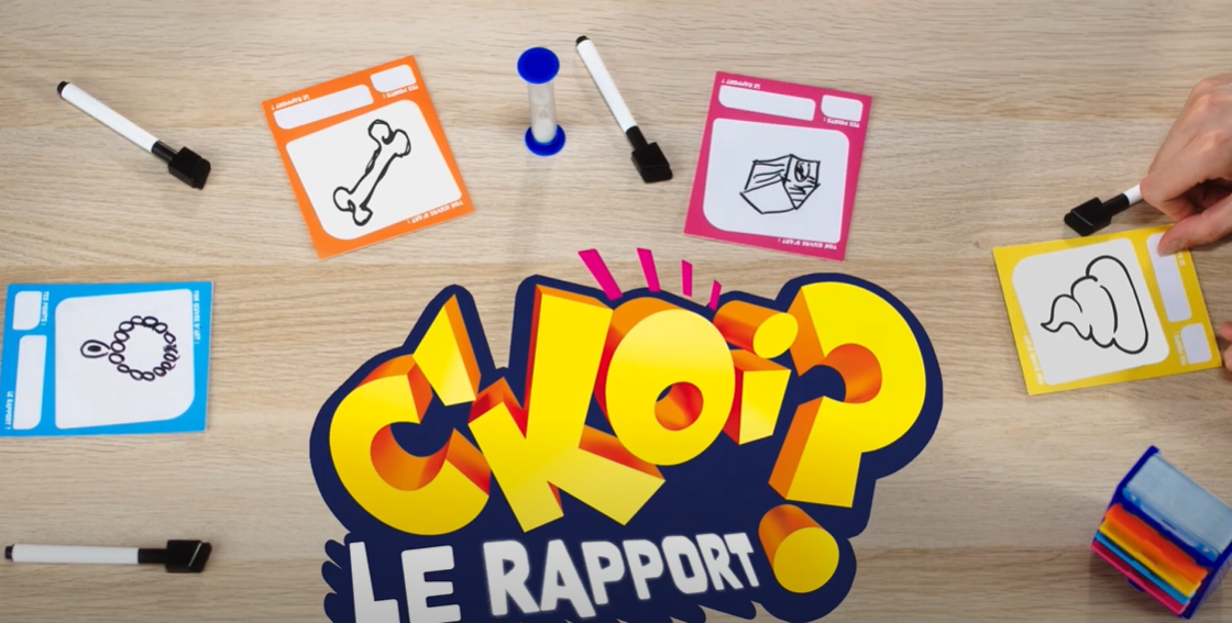 C koi le rapport, jeu de société, dessin, jeu ambiance, jeu famille, party game, jeu apéro