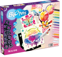 Blopens, Tie &amp; Dye, coloriage, dessin, loisirs créatifs, mixte, eau