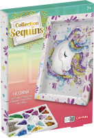 Collection Sequins, loisirs créatifs, cadre, déco, chambre, famille, activité enfant, 6 ans