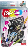 Blopens, dessins, coloriage, feutres, enfants, pochoirs, loisirs créatifs