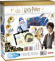 Blopens, dessins, coloriage, feutres, enfants, pochoirs, loisirs créatifs, harry potter, poudlard, magie