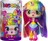 Decora Girlz, poupée mannequin personnalisable, poupée à coiffer, tête à coiffer, fille 4 ans