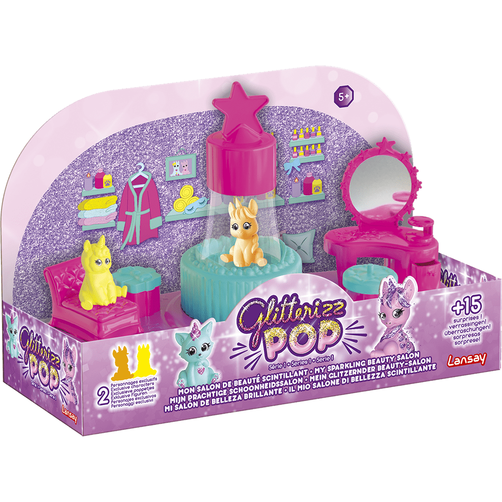 GLITTERIZZ POP MON SALON DE BEAUTÉ SCINTILLANT lansay