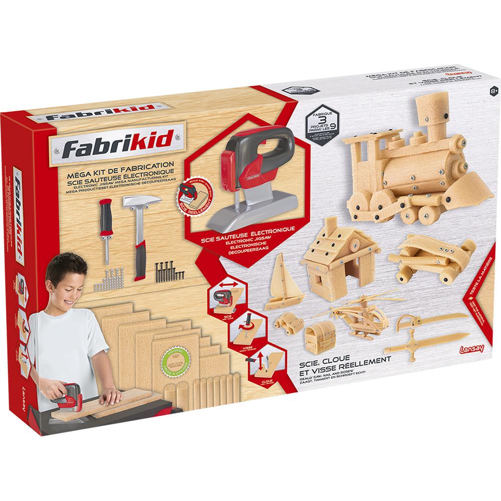 FABRIKID MEGA KIT DE FABRICATION SCIE SAUTEUSE ÉLECTRONIQUE Lansay
