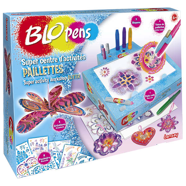 Super centre d'activités Paillettes blopens lansay