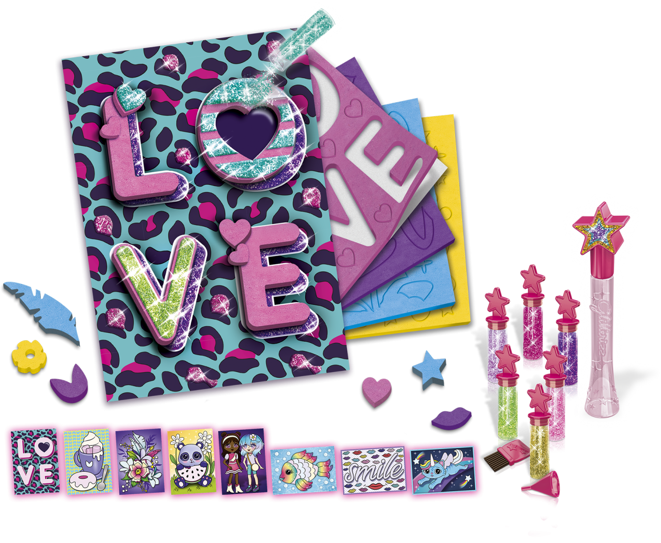Glitterizz Créations Etincelantes Loisirs créatifs paillettes