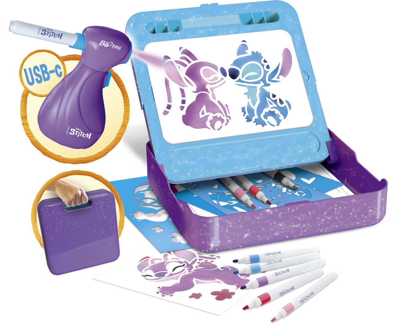 Mallette D'activités Créatives Buki FK003 – Plus De 800 Accessoires Pour 20 Projets DIY, Dès 4 Ans – Plateau De Rangement Et Notice Pas à Pas Inclus