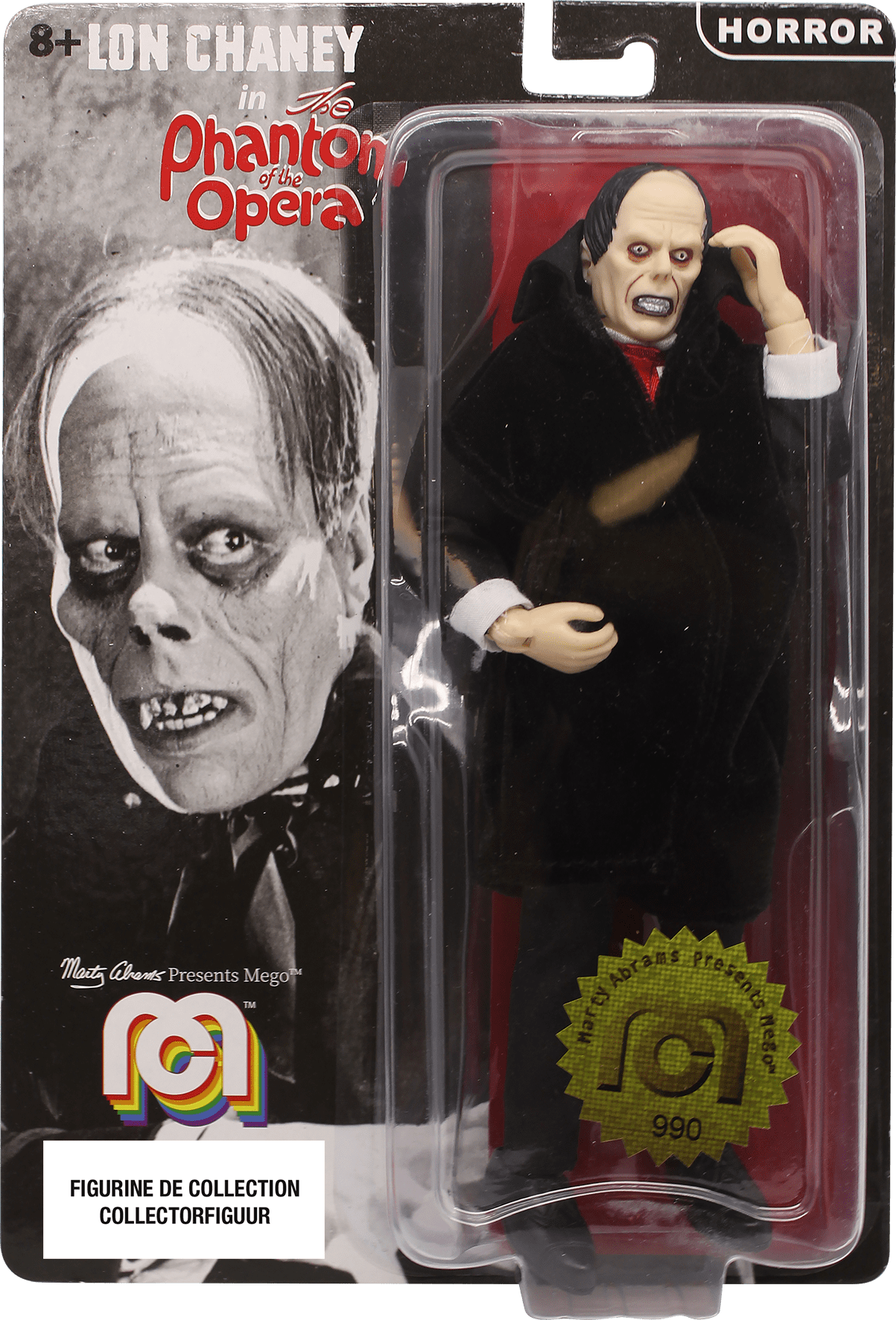 Mego, Figurine de collection, Fantôme de l'opéra, cinéma, horreur, thriller