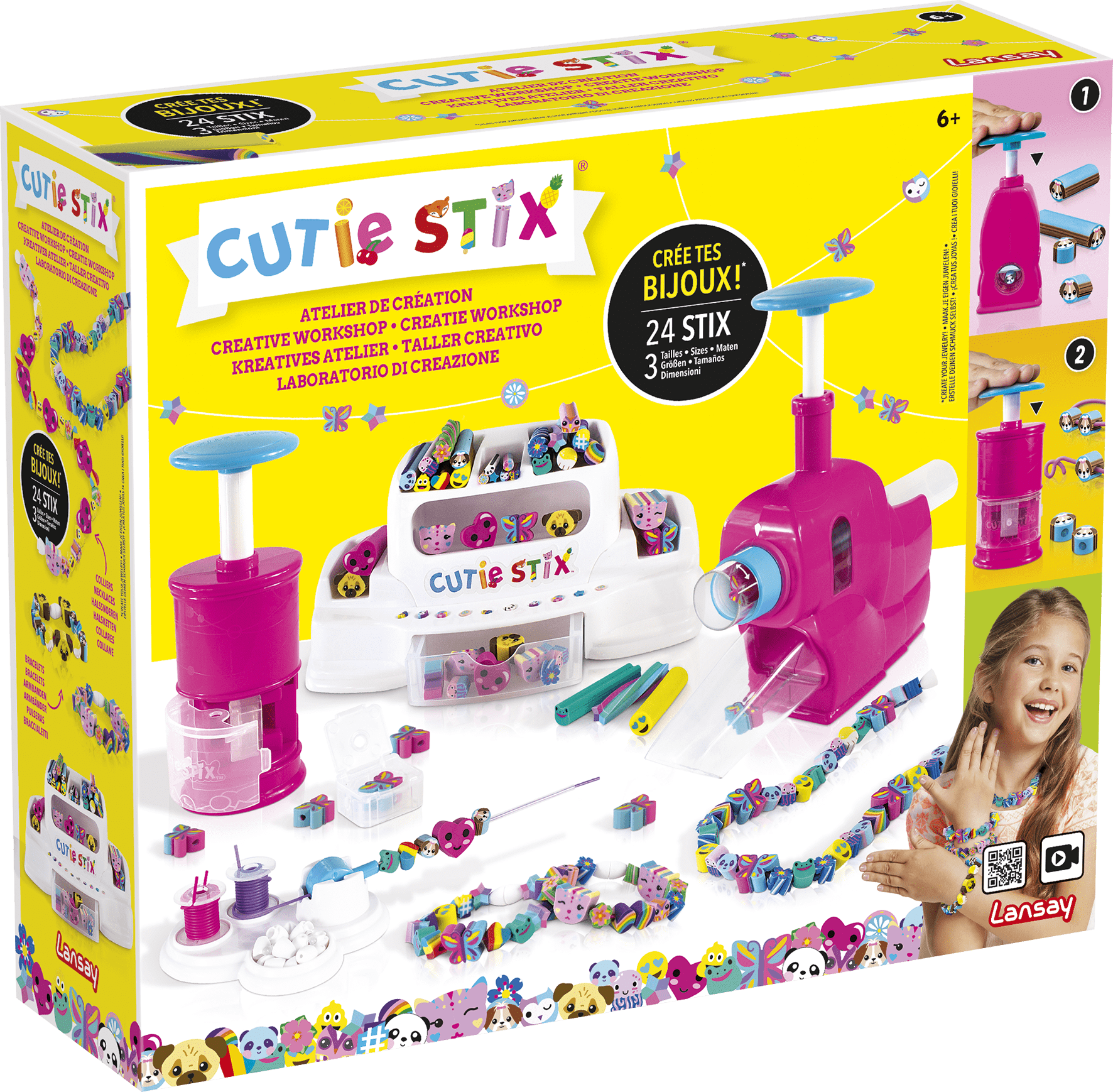 Cutie Stix Atelier de création bijoux enfant loisirs créatifs