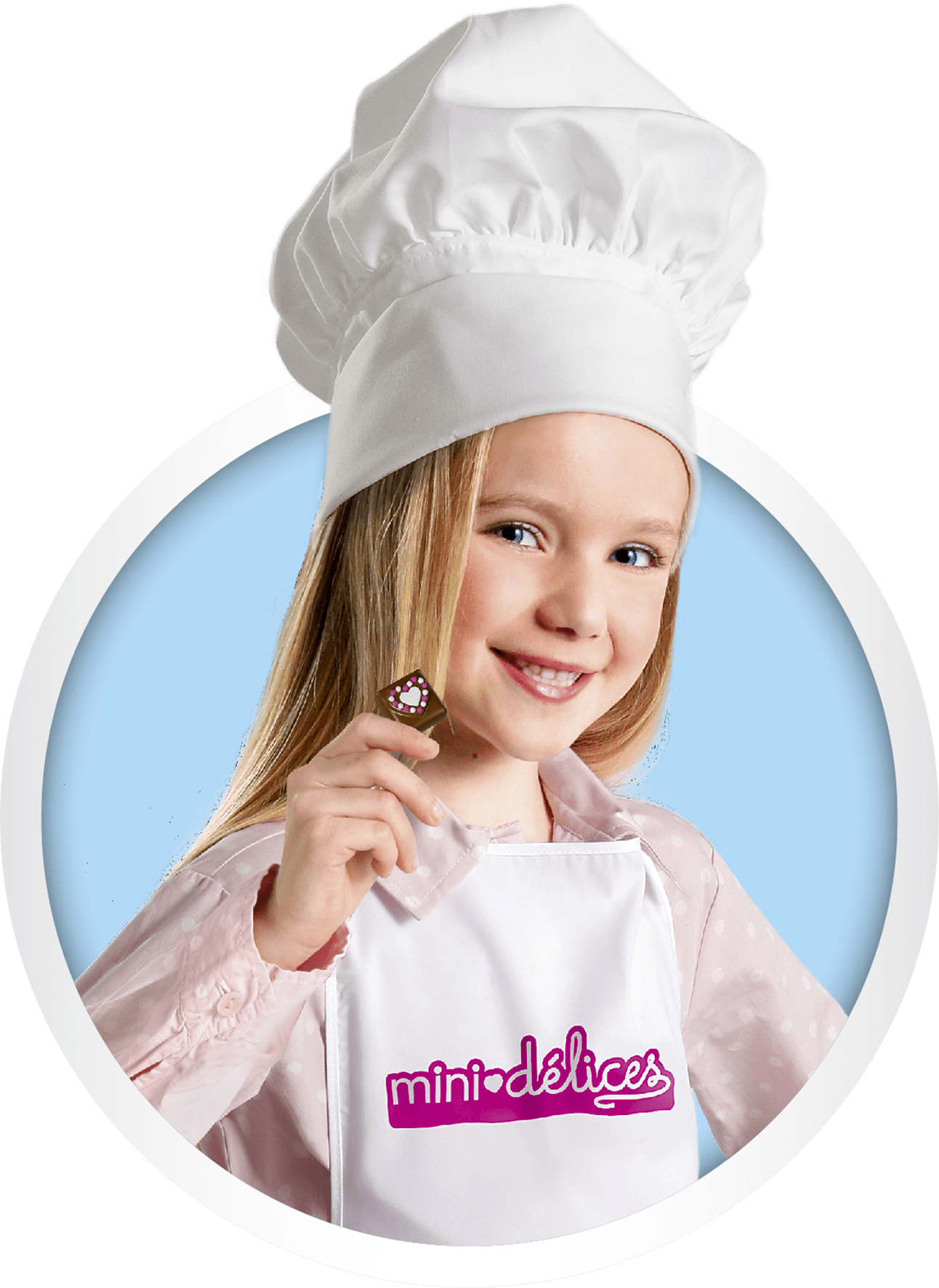 Mini Délices, message en chocolat, cuisine créative, enfants