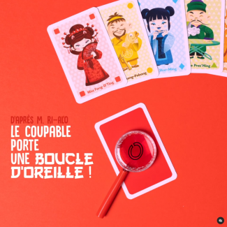 Mystères de Pékin, version junior, jeu d'enquêtes, énigmes